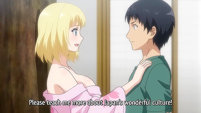 Married in the Boonies 2 - Young russian wife with huge tits gets hentai creampied while husband out