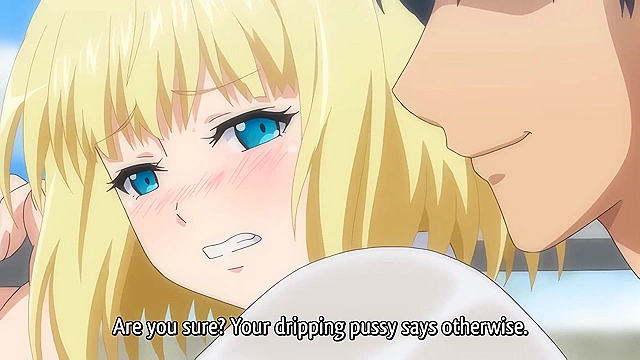 Married in the Boonies 2 - Young russian wife with huge tits gets hentai creampied while husband out