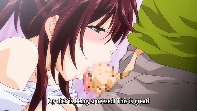 Blowjob Lips 2 - Busty sex robot loves serving her hentai master