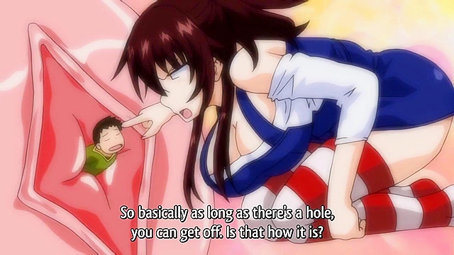 Blowjob Lips 2 - Busty sex robot loves serving her hentai master