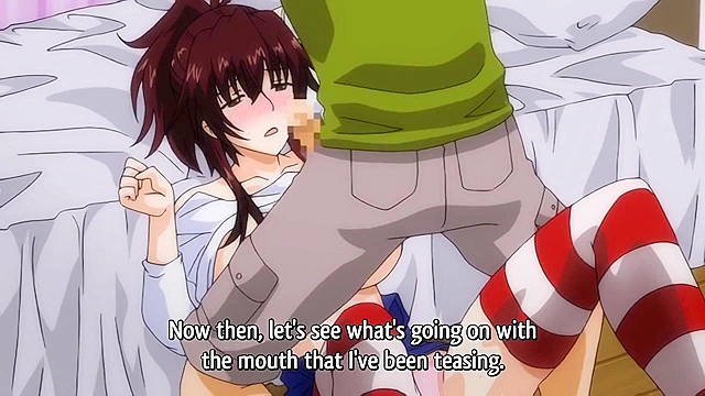 Blowjob Lips 2 - Busty sex robot loves serving her hentai master