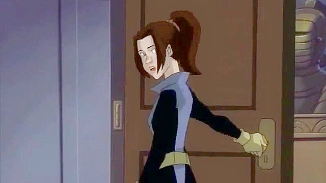 X-Men Kitty sucks Avalanche's dick and gets a cartoon facial