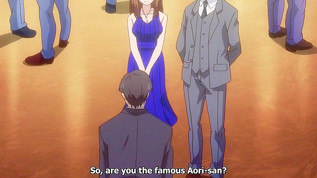 Eternity: Sweet Love Story 11 - Romantic hentai lover fingers and fucks his girl in the shower