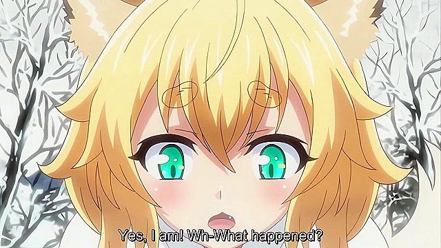 Fox Girl's Naughty Resort 1 - Virgin fox girl rides on hentai old man's dick