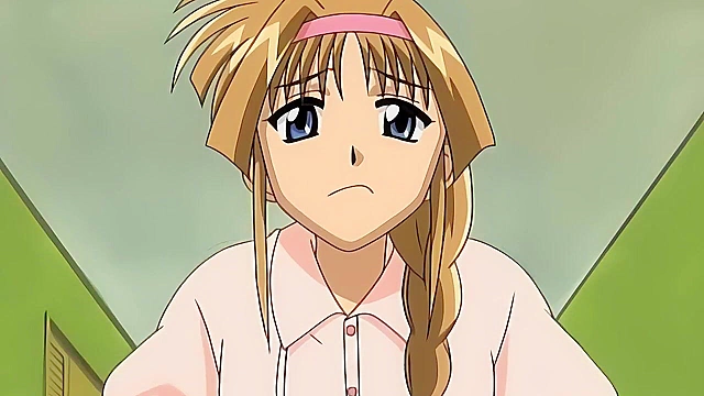 Triangle Heart 2 - Petite anime teen has romantic sex with janitor