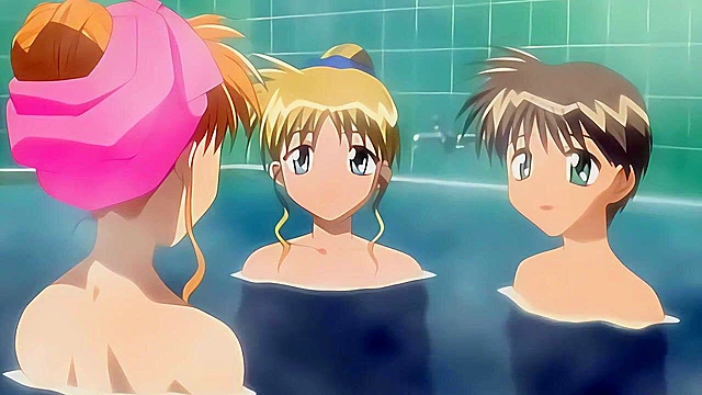 Triangle Heart 2 - Petite anime teen has romantic sex with janitor