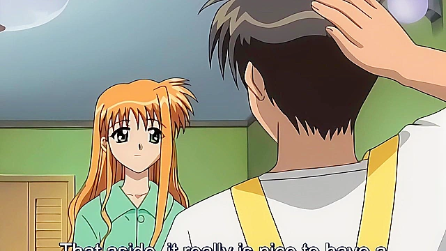 Triangle Heart 2 - Petite anime teen has romantic sex with janitor