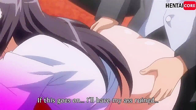 Gakuen 3 ep2 - Horny anime school princess gets her virgin pussy destroyed by big cock
