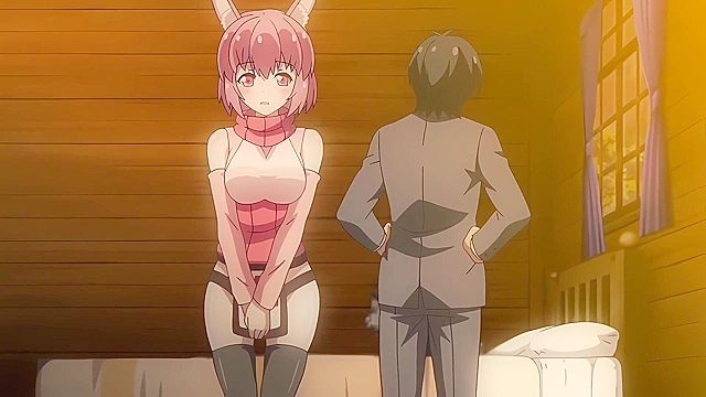 Bunny-Eared Adventure Story 4 - Master impregnates all his fantasy hentai girls