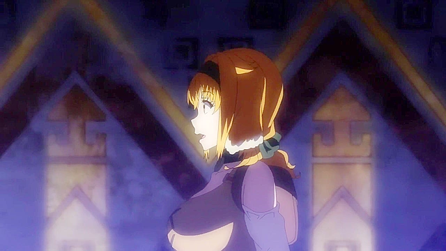 Harem in the Labyrinth of Another World (uncensored) S1E10 - Ecchi Anime - Blowjob healing