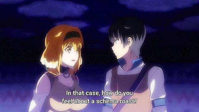 Harem in the Labyrinth of Another World (uncensored) S1E10 - Ecchi Anime - Blowjob healing