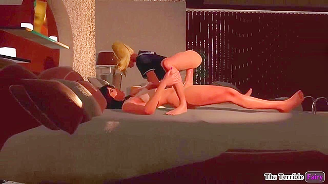 Be Mine - Big dicked futa girl gives it deep to her girlfriend