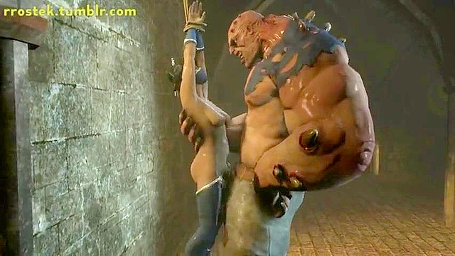 Mortal cumbut - Cassy and Sonya get fucked by monsters