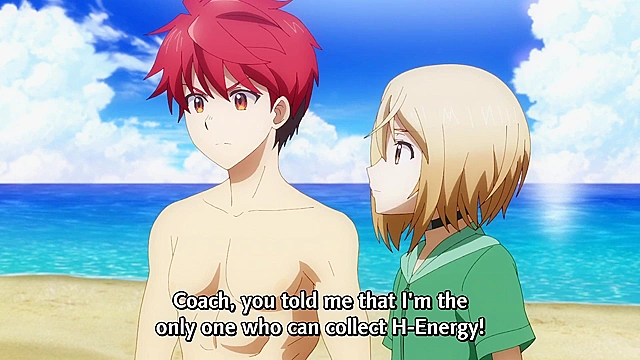 Super HxEros (uncensored) 9 - Ecchi - Sea cucumbers suck on schoolgirl boobies for erotic energy