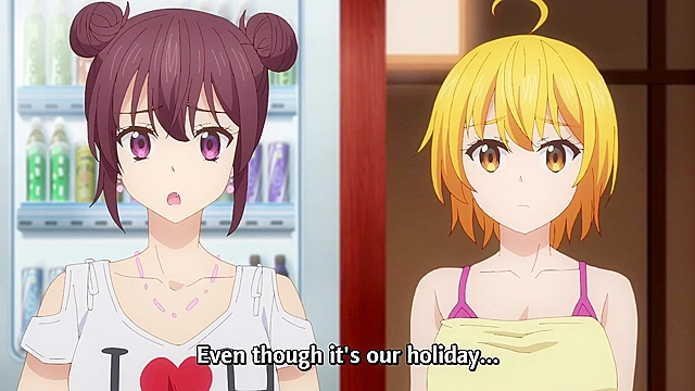 Super HxEros (uncensored) 9 - Ecchi - Sea cucumbers suck on schoolgirl boobies for erotic energy