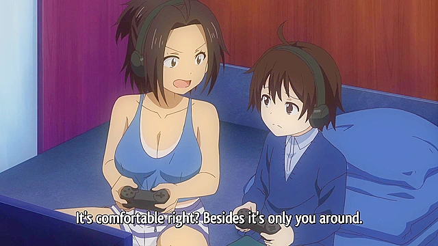 Why the hell are you here, Teacher?! - Busty school nurse teaches virgin student how to fuck