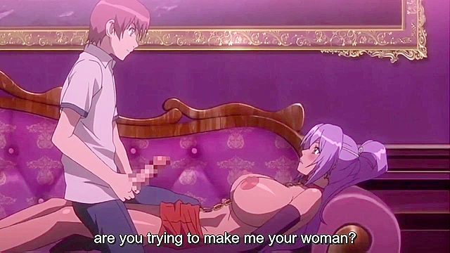 Virgin hentai redhead sucks her first cock and then straddles a thick cock