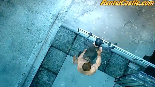 Wolverine fucks catwoman rough in a dirty alley