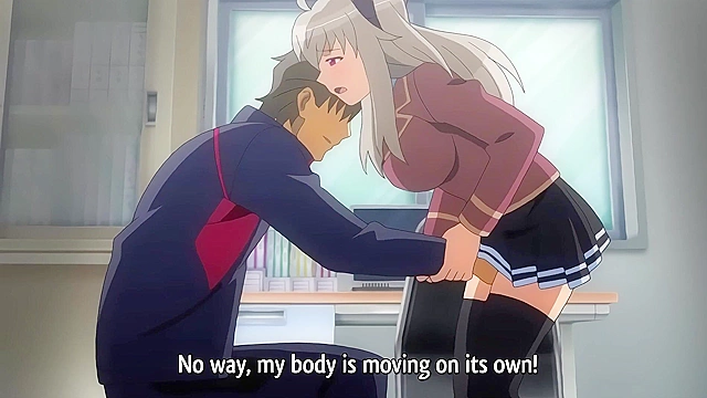 Humiliation 2 ep1 - Evil sensei uses mind control to creampie busty virgin schoolgirl