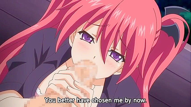 Nuki Doki! Angel vs. Demon Sex Battle 1 - Busty virgin succubus rides human cock