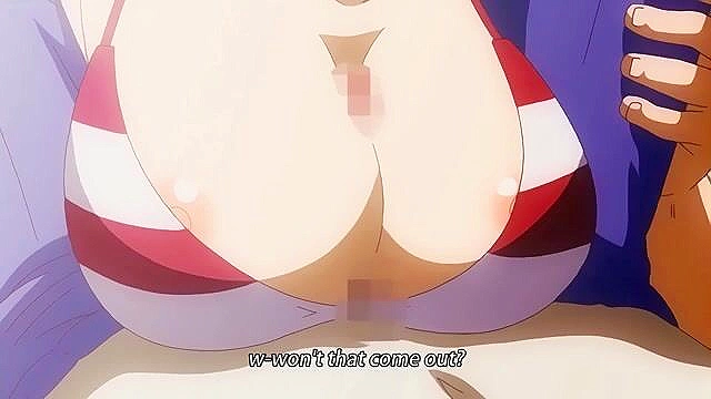 Squeezed - Busty anime milf teaches a guy how to fuck and please a mature woman