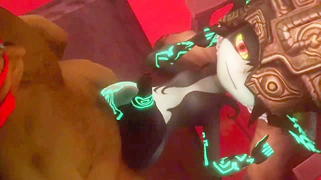 Horny babe Zelda Ganon gets penetrated hard