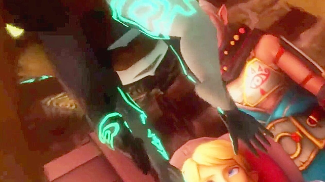 Horny babe Zelda Ganon gets penetrated hard