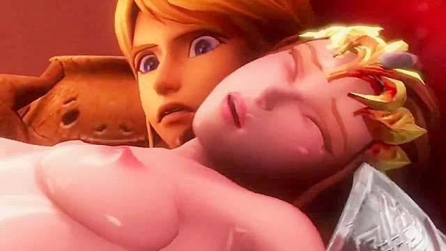 Horny babe Zelda Ganon gets penetrated hard