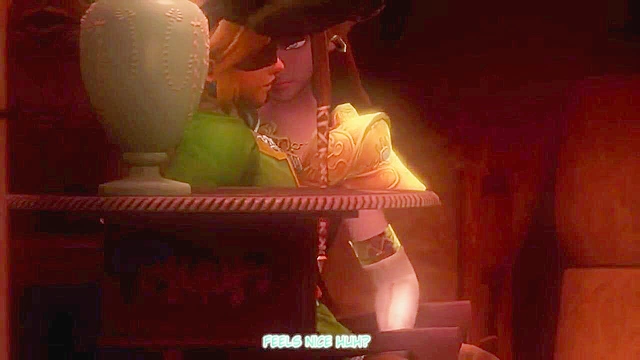 Horny babe Zelda Ganon gets penetrated hard