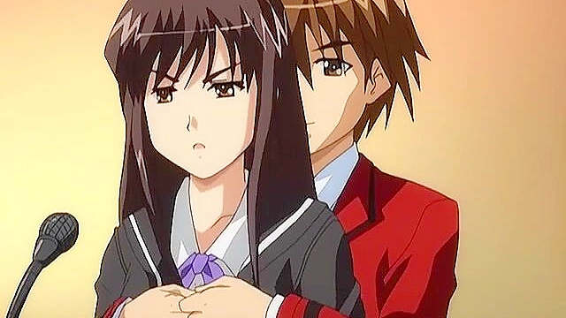 Obscene Campus Dreams - Horny anime teen takes advantage of a schoolgirl in her bedroom