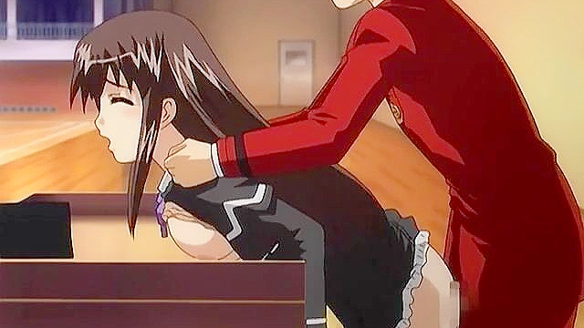 Obscene Campus Dreams - Horny anime teen takes advantage of a schoolgirl in her bedroom