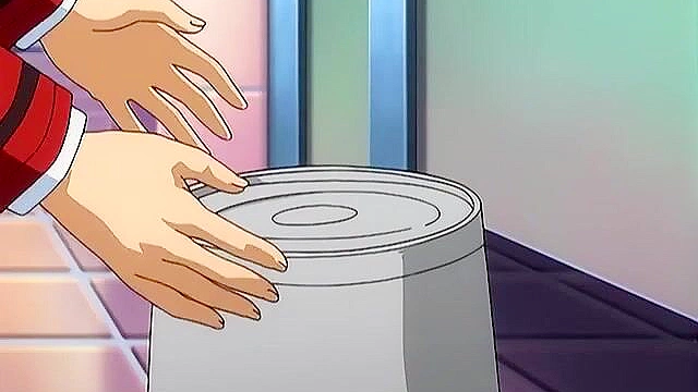 Obscene Campus Dreams - Horny anime teen takes advantage of a schoolgirl in her bedroom