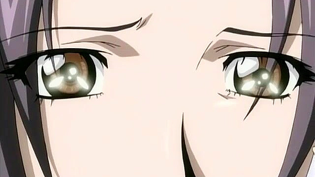 Dirty anime housewife sticks a dildo up her pussy and asshole while masturbating