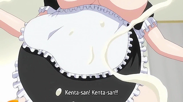 Married in the Boonies 4 - Busty blonde russian wife in hentai maid outfit cheats on husband