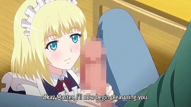 Married in the Boonies 4 - Busty blonde russian wife in hentai maid outfit cheats on husband