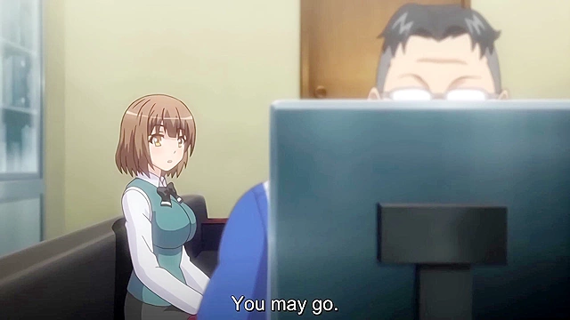 Convenience Store Girl Z 2 - Virgin shoplifting anime girl is disciplined by ugly bastard's cock