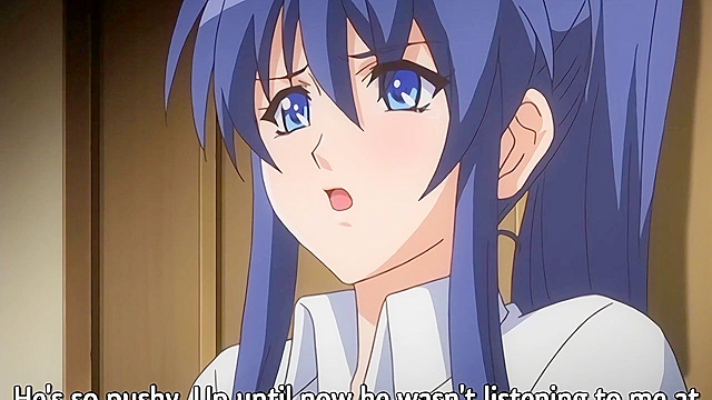 Cafe Junkie 2 - Virgin hentai teen gives footjob and fuck to tied up guy