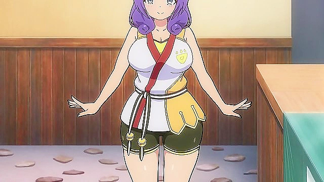 Immoral Guild (uncensored ecchi) 1 - Workaholic rescues busty catgirl from slime