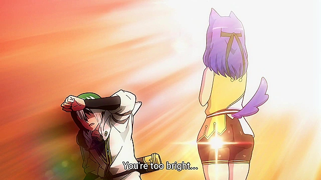 Immoral Guild (uncensored ecchi) 1 - Workaholic rescues busty catgirl from slime