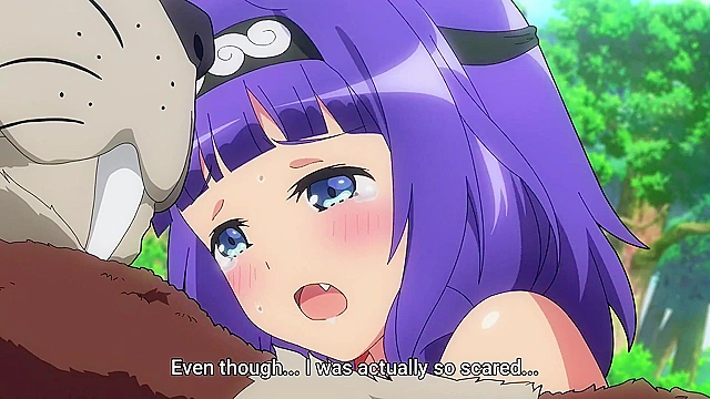 Immoral Guild (uncensored ecchi) 1 - Workaholic rescues busty catgirl from slime