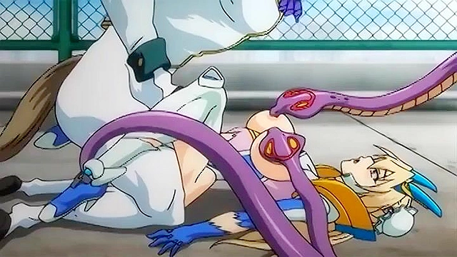 Brain Jacker 1 - Horse alien fucks a busty blonde princess with his huge horse cock