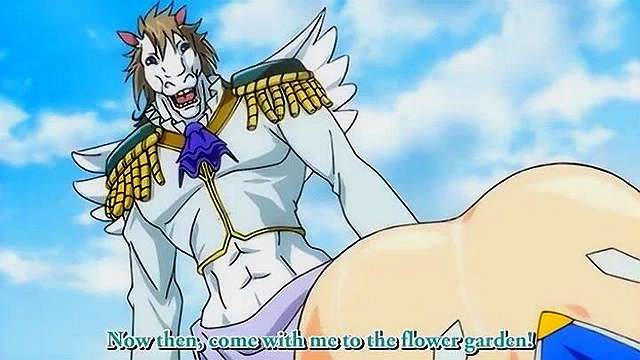 Brain Jacker 1 - Horse alien fucks a busty blonde princess with his huge horse cock