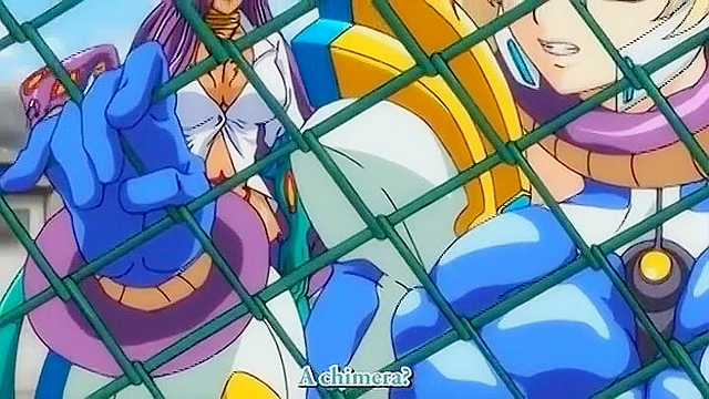 Brain Jacker 1 - Horse alien fucks a busty blonde princess with his huge horse cock