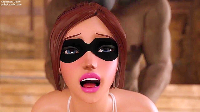 Horse monster rams his cock up a tavern wenches tight asshole