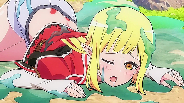 Immoral Guild (uncensored ecchi) 9 - Slimes suck adventurer's breasts