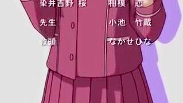 Petite brunette schoolgirl gets fucked in the bathroom by her sensei