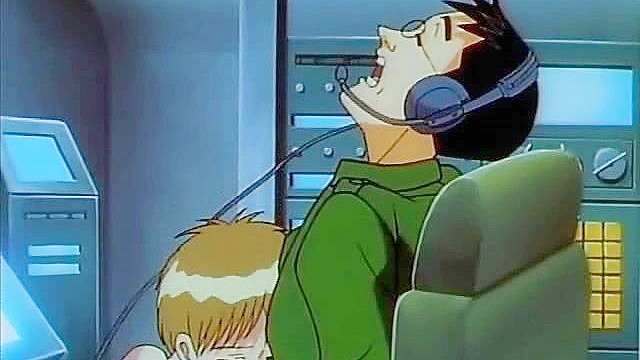 Alien invaders probe horny slut with dirty tentacles