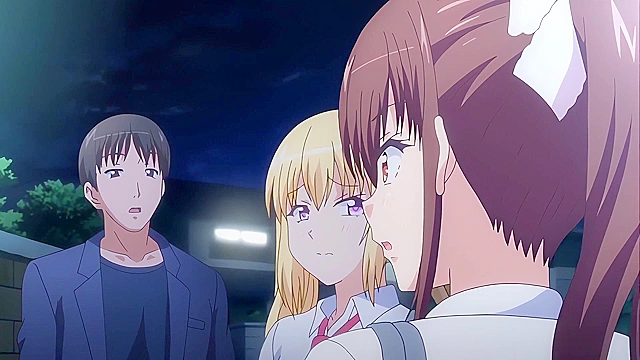 Papa Katsu 2 - Hentai dad fucks his teen stepdaughter in public bathroom