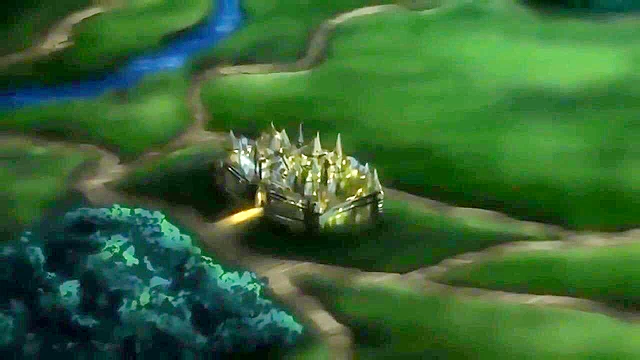 Demon lord fucks his busty elf maid and gives them his demonic seed