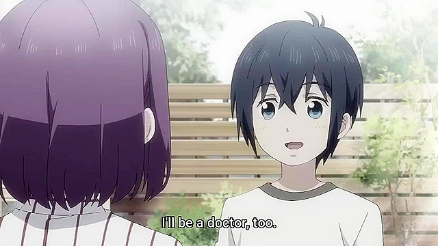 World's End Harem 2 - Softcore ecchi anime - Busty redhead licks booze off reluctant guy